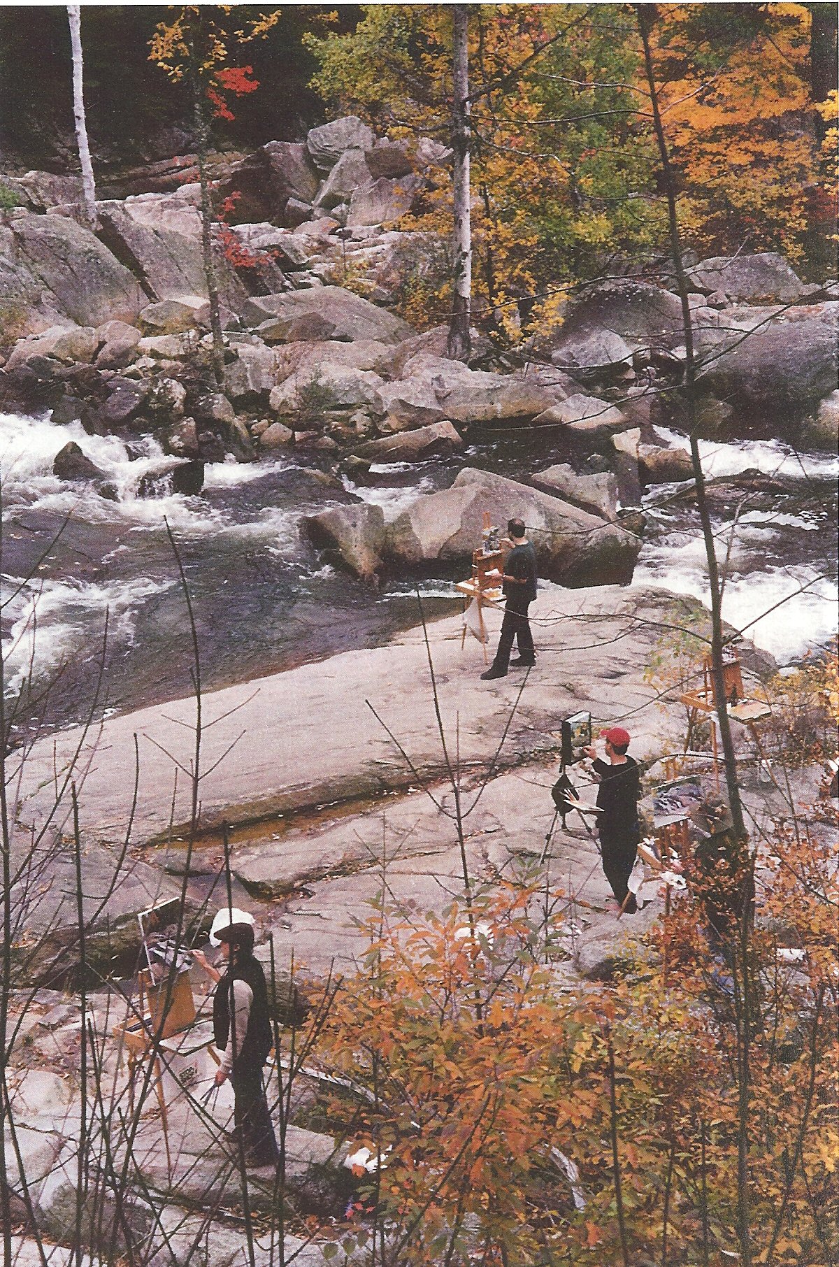 Painters at Jackson Falls
