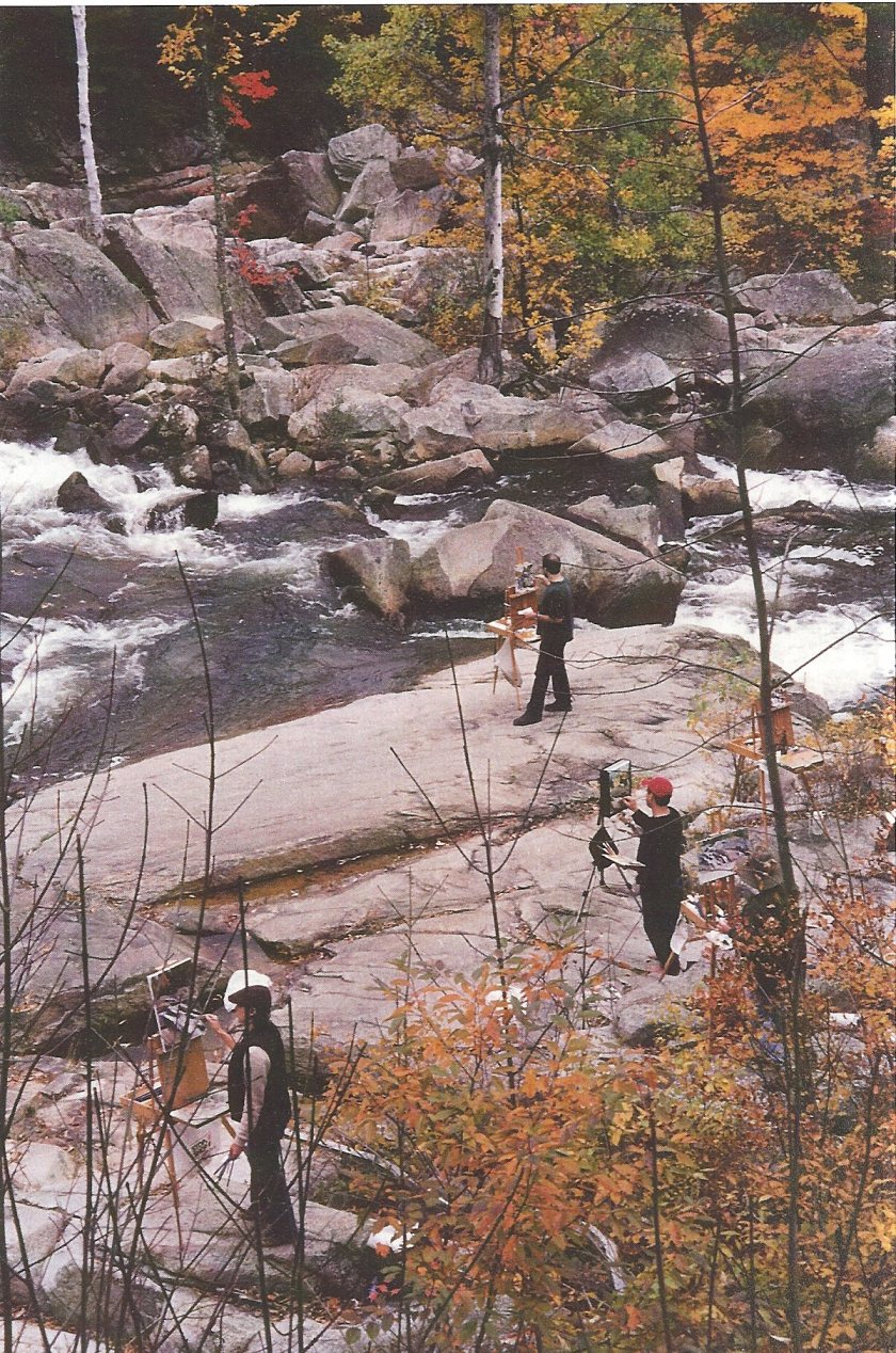 Painters at Jackson Falls